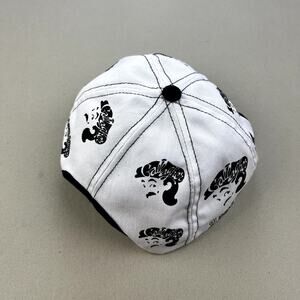 Vintage Hip Hop Hat Cap Snapback White 2 Baks Gallagher Comedy Adjustable 90s